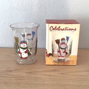 Celebrations 6" Snowman Hurricane